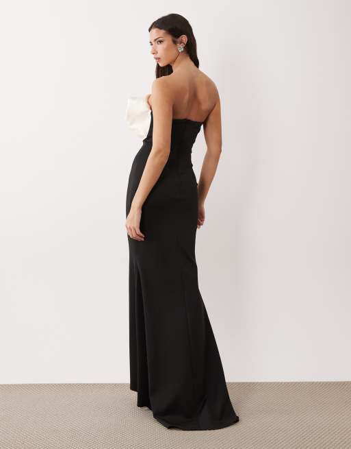 asos edition satin paneled wedding dress with fishtail ASOS | Dresses | Asos Bridal Satin Paneled Wedding Dress With Fishtail Sz