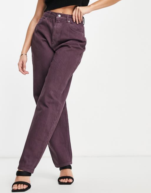 Purple sales mom jeans