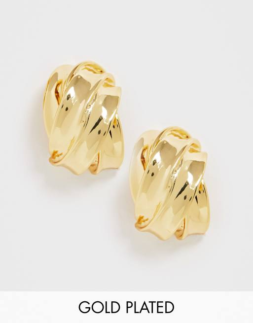 Asos hot sale gold earrings