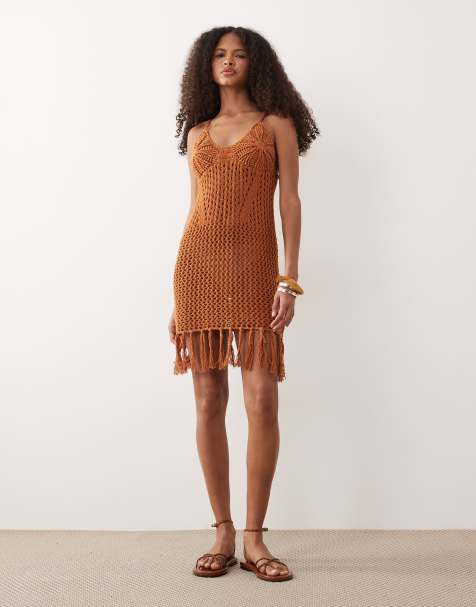 Fringe Dresses | Tassel, Gold & Sequin Fringe Dresses | ASOS