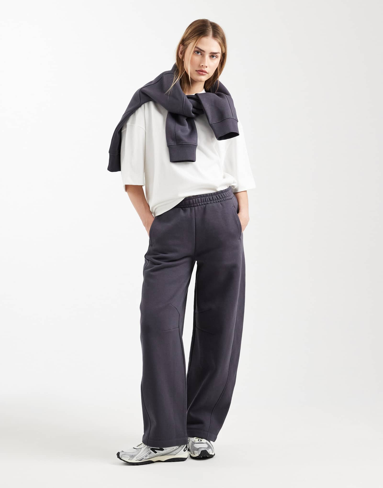 Спортивные брюки ASOS DESIGN premium heavyweight 500gsm со швами 