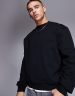 ASOS DESIGN premium heavyweight boxy oversized sweatshirt 400gsm in brown