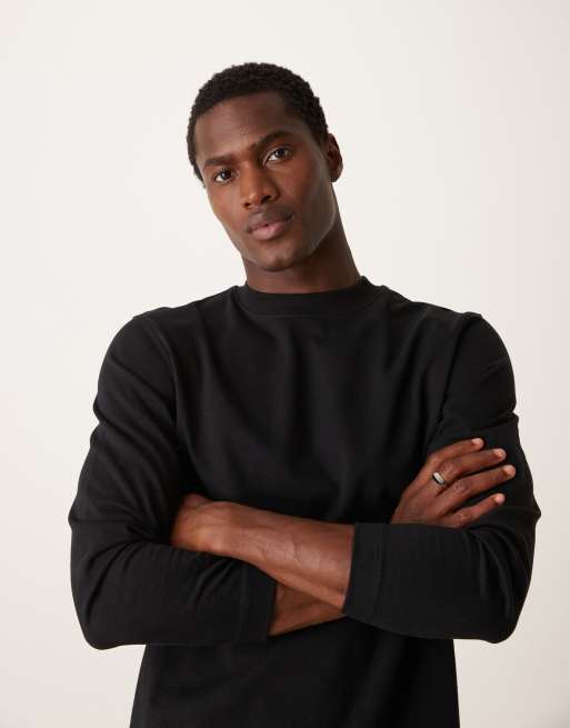 Long sleeve heavyweight crew neck tee hotsell