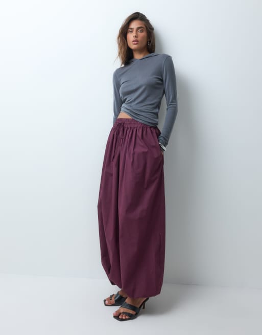 ASOS DESIGN premium hooded long sleeve top in charcoal, 4 of 5