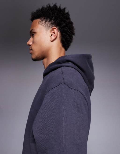ASOS DESIGN - Premium - Koksgrå oversized hættetrøje i kraftigt stof på 400 gsm, 5 af 5