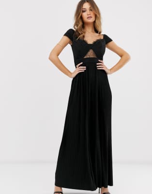 black gown asos