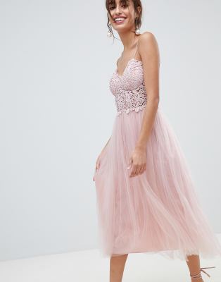 tulle dress midi