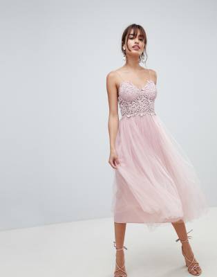 midi dress tulle