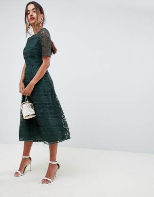 asos premium midi dress