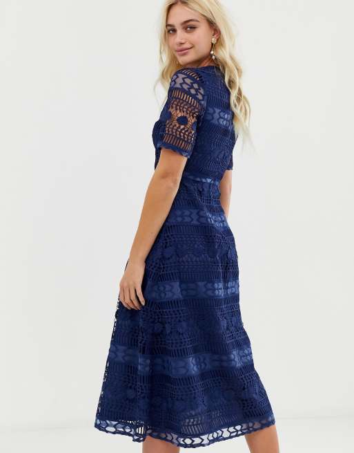 Asos premium shop lace midi