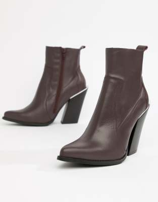 asos western ankle boots