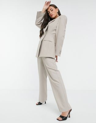 asos design safari suit blazer