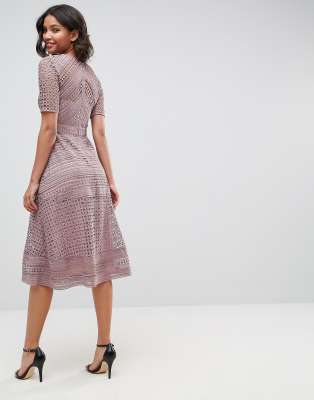 occasion midi dresses with sleeves
