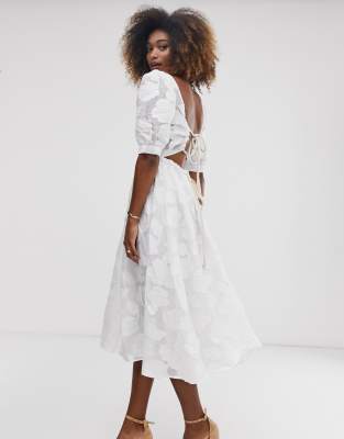 asos organza dress