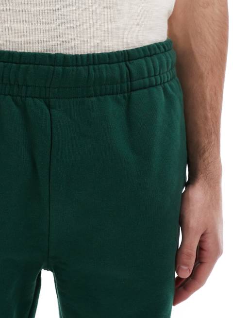 ASOS DESIGN - Premium oversized joggingbroek van zware 400gsm stof in donkergroen, 5 van 5
