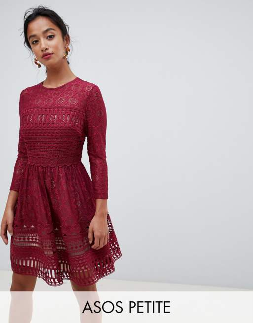 Asos petite cheap skater dresses