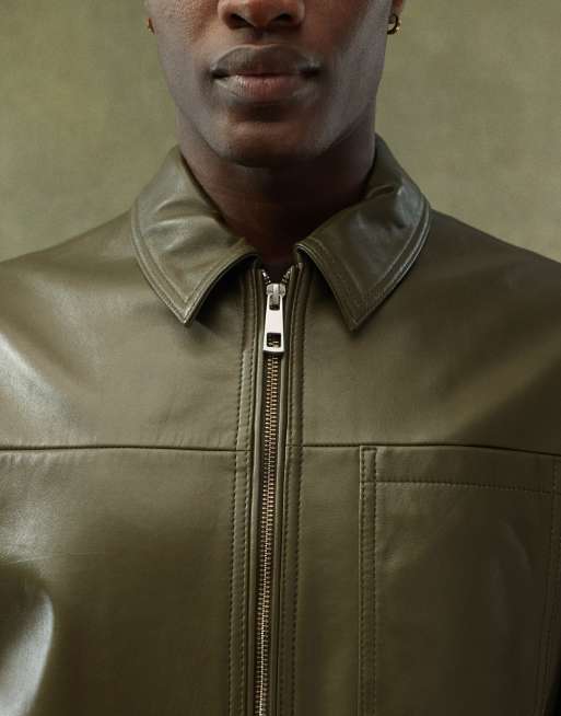 Asos green jacket mens best sale