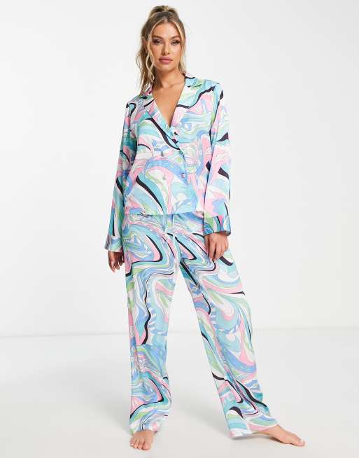 Graphic Print Nightwear Set