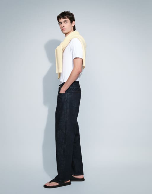 ASOS DESIGN – Premium Selvedge – Jeansy o prostym kroju w kolorze indygo, 2 z 9