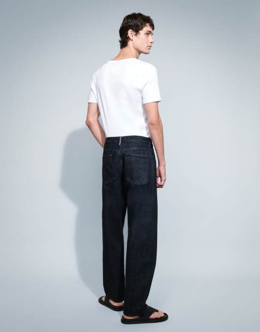 ASOS DESIGN – Premium Selvedge – Jeansy o prostym kroju w kolorze indygo, 3 z 9