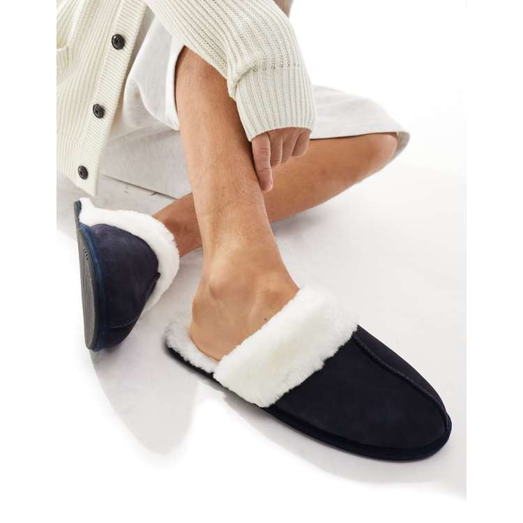 ASOS DESIGN premium sheepskin slippers | ASOS