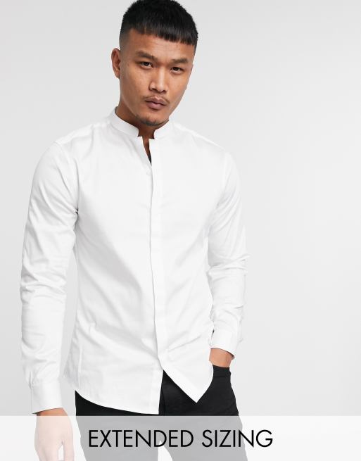 slim fit button down collar dress shirts