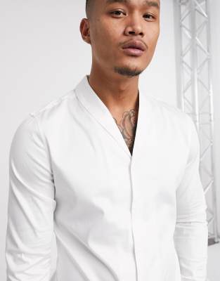 asos mens slim fit shirts