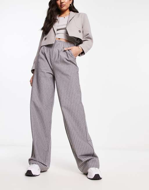 Stretchy striped outlet pants