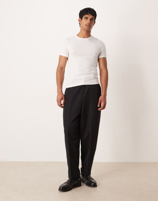 ASOS DESIGN Premium SUPIMA® Cotton slim fit t-shirt in white, 2 of 5