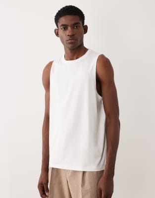 Asos Design Premium Supima® Cotton Tank In Multi