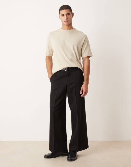 ASOS DESIGN - Premium SUPIMA® katoenen ruimvallend T-shirt in steenkleur, 2 van 5