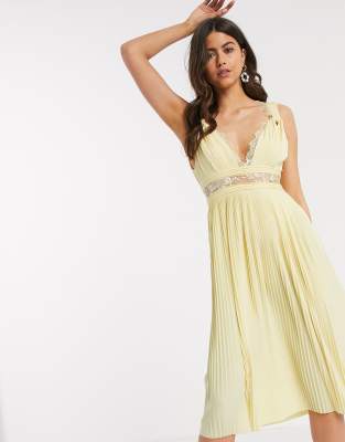 asos lemon dress