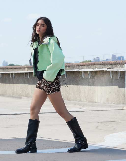 ASOS DESIGN - Premium waterbestendig jack in groen, 2 van 4