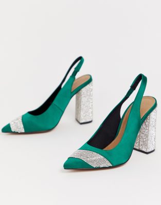 asos green shoes