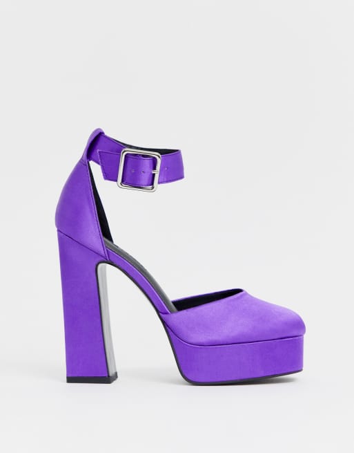 Chaussure a talon outlet violet