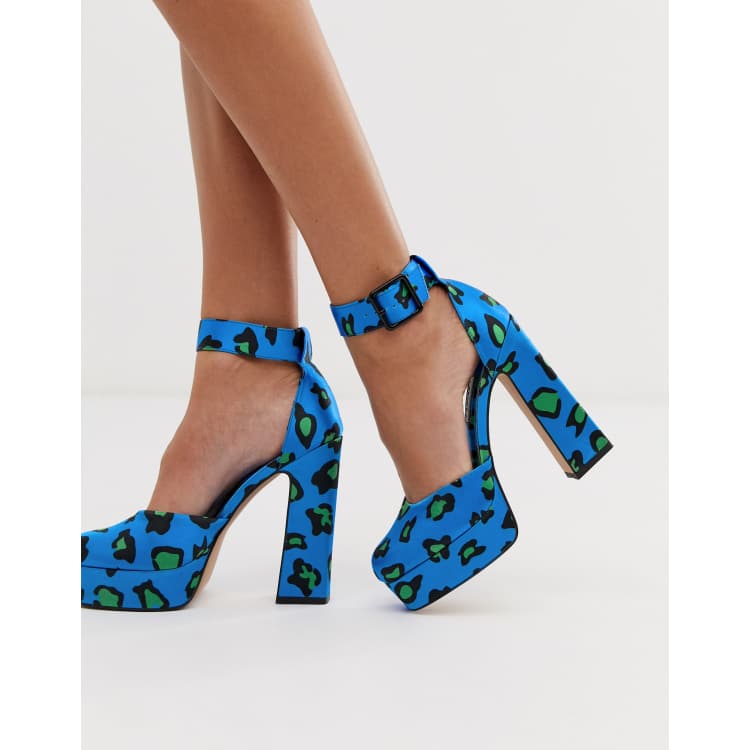 Asos shop leopard heels