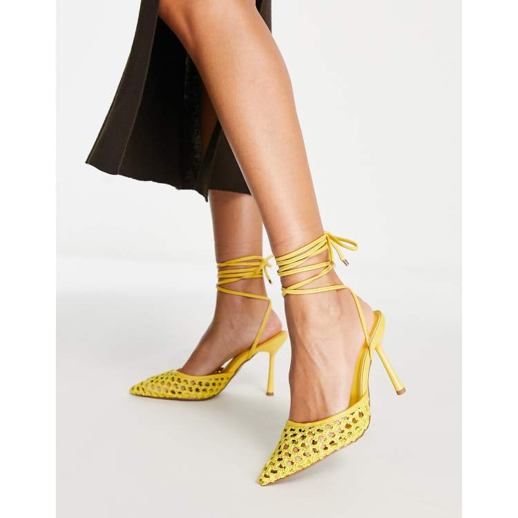 Yellow deals sandals asos