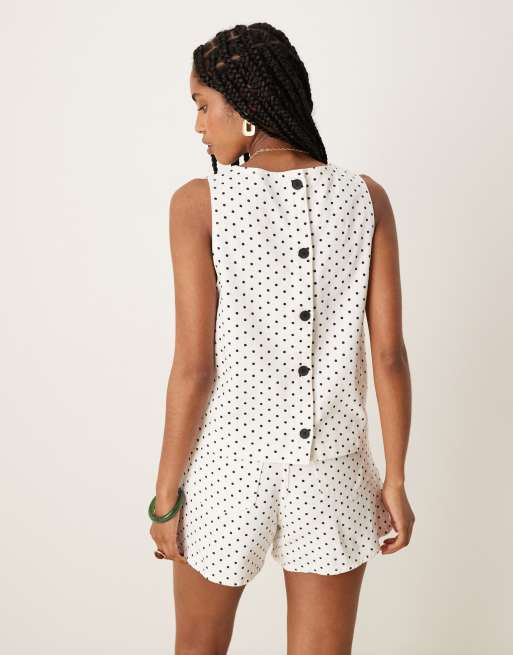 ASOS DESIGN – Prickig shelltopp i denim, del av set, 3 av 4