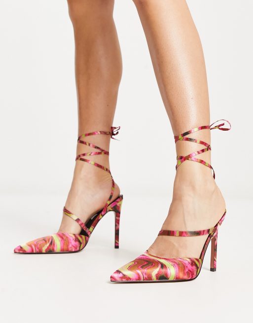 Asos snakeskin heels sale