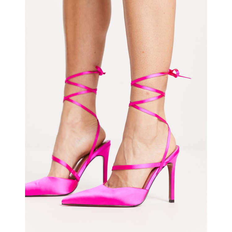 Pink store shoes asos