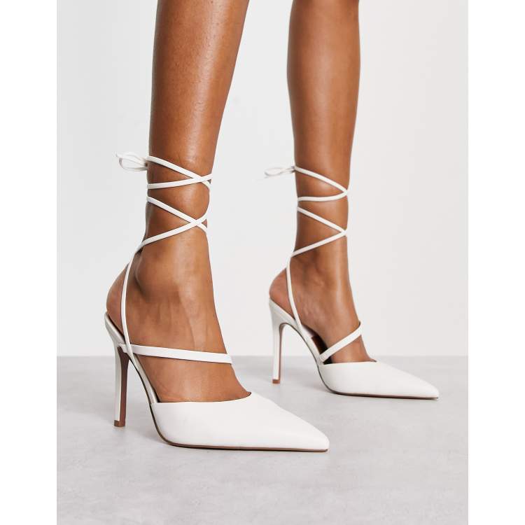 Asos design pixie pointed shop high heels with studs