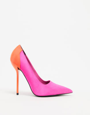 asos orange shoes