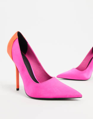 bright coloured court shoes
