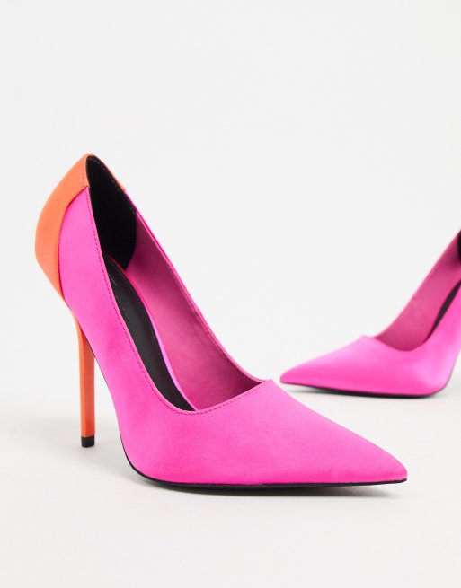 Neon pink court clearance shoes