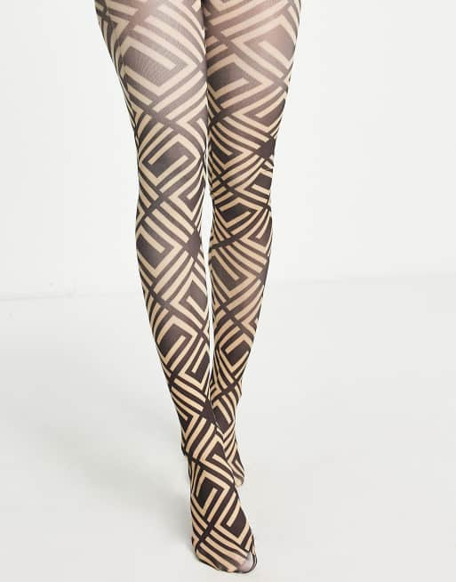 Printed Tights