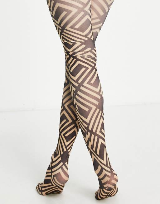 Printed Tights 