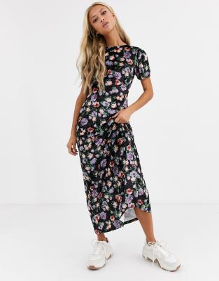 asos floral tea dress