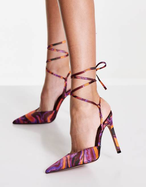 Asos sales snakeskin heels