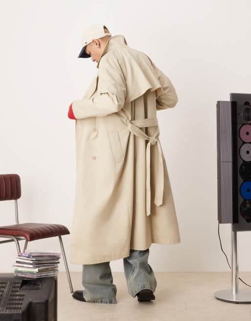 ASOS DESIGN – Prochowiec oversize w kolorze ecru, 2 z 4