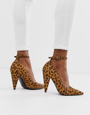 asos leopard shoes